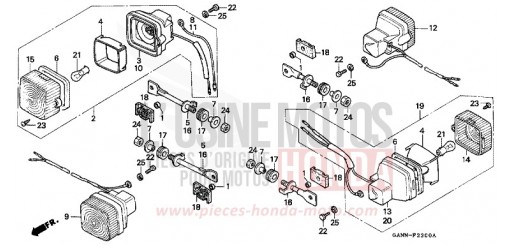 CLIGNOTANT ST70N de 1992